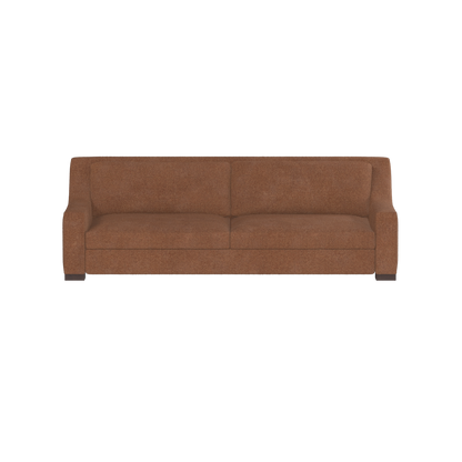 Louis 2 Seater Sofa — Structured Design with Tapered Arms