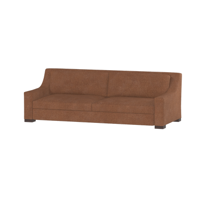 Louis 2 Seater Sofa — Structured Design with Tapered Arms
