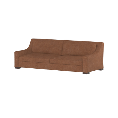 Louis 2 Seater Sofa — Structured Design with Tapered Arms