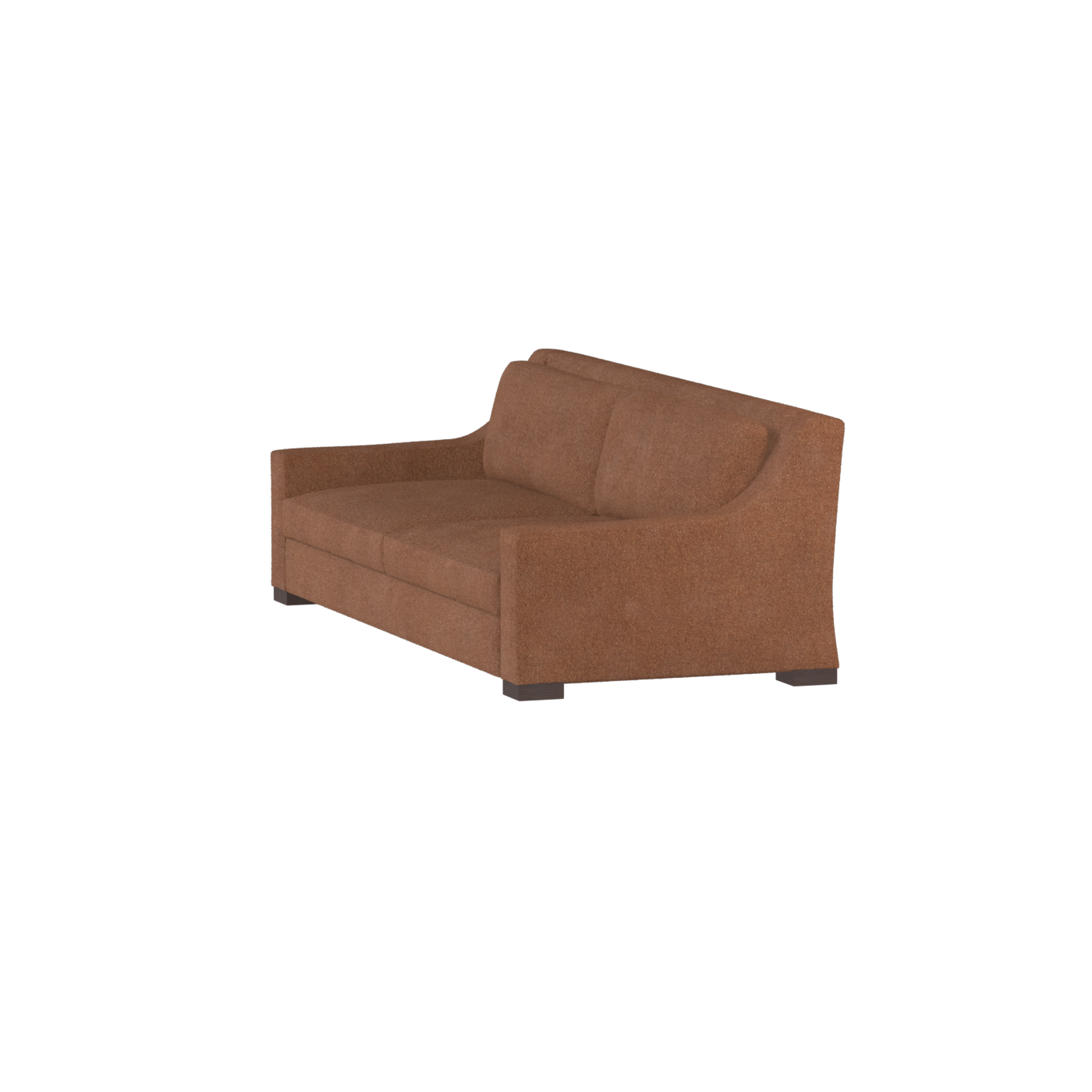 Louis 2 Seater Sofa — Structured Design with Tapered Arms