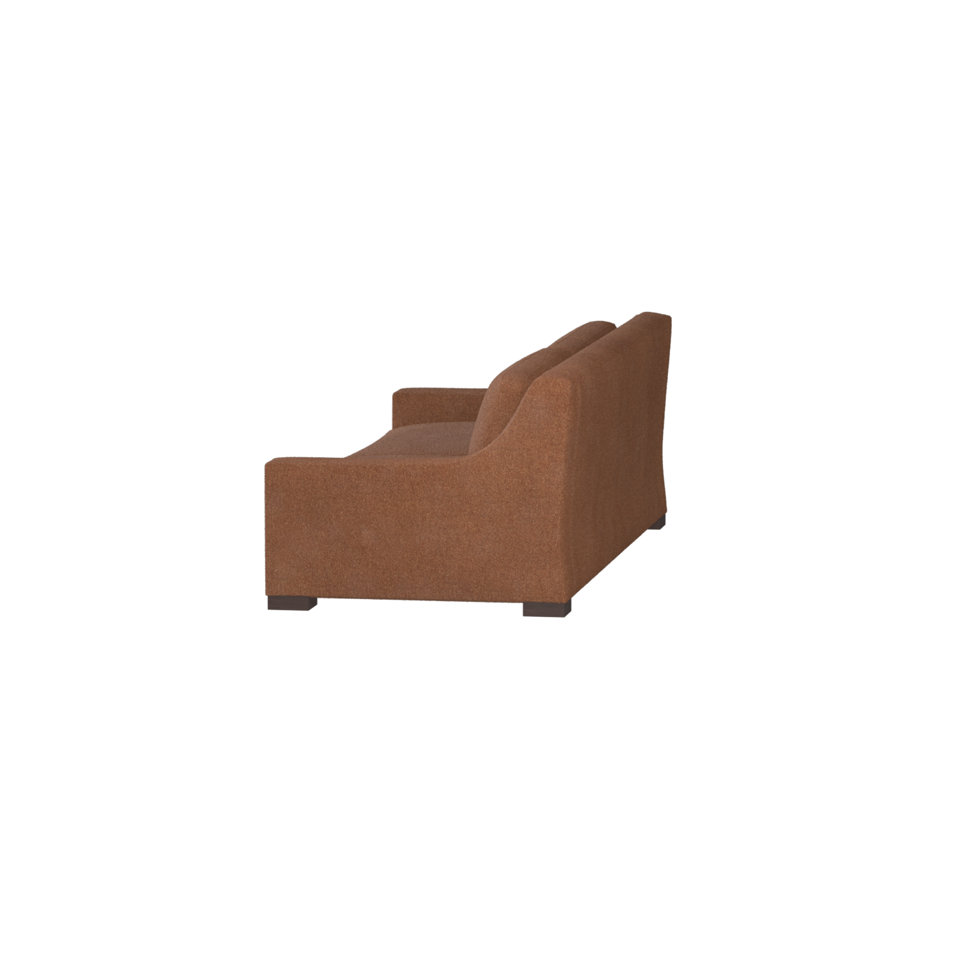 Louis 2 Seater Sofa — Structured Design with Tapered Arms