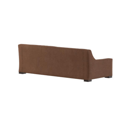 Louis 2 Seater Sofa — Structured Design with Tapered Arms