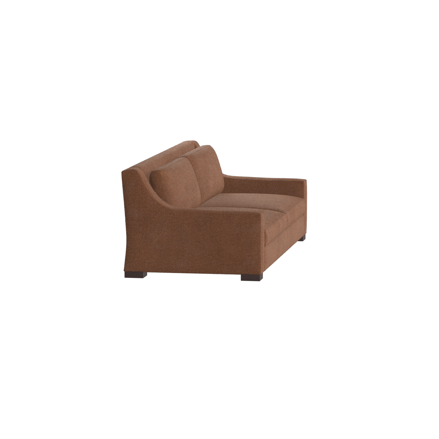 Louis 2 Seater Sofa — Structured Design with Tapered Arms