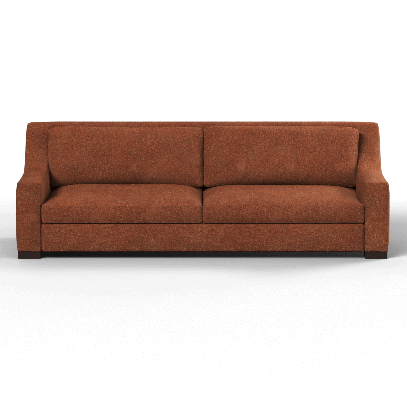 Louis 2 Seater Sofa — Structured Design with Tapered Arms