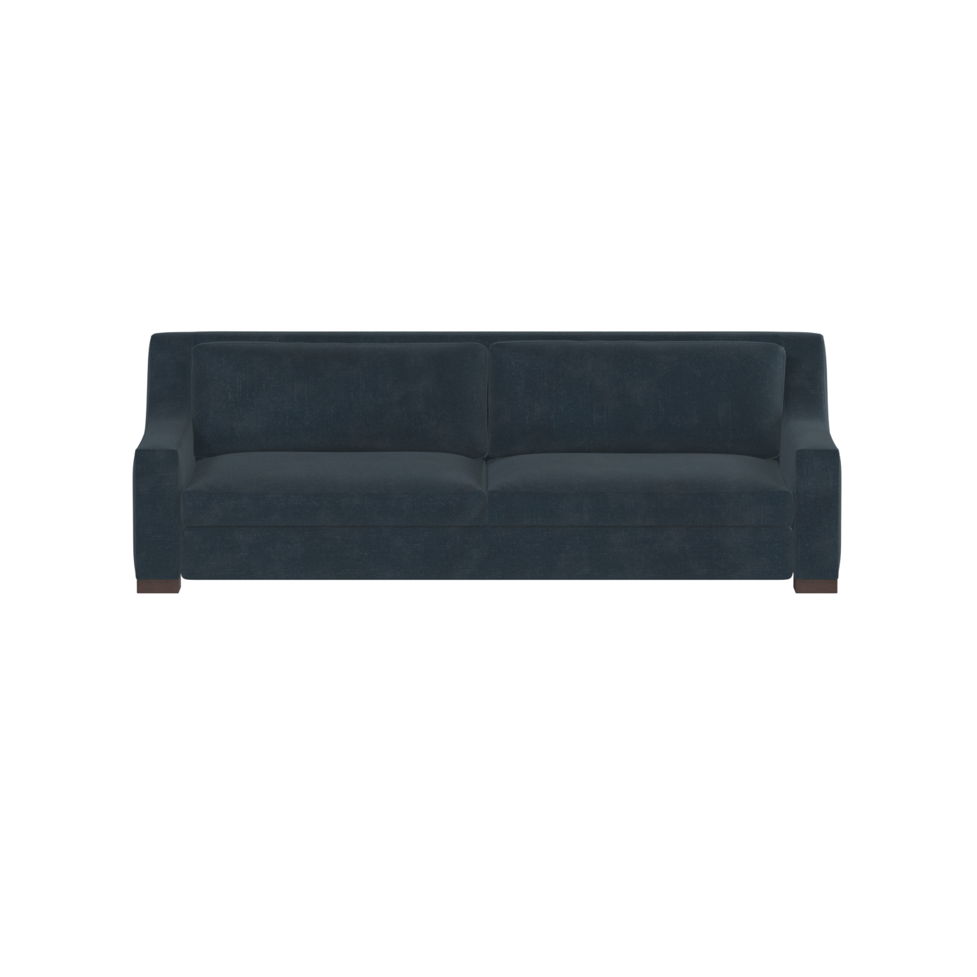 Louis 2 Seater Sofa — Structured Design with Tapered Arms