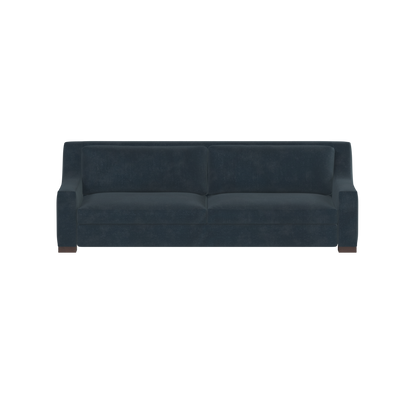 Louis 2 Seater Sofa — Structured Design with Tapered Arms
