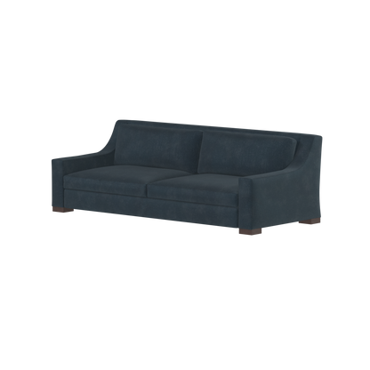 Louis 2 Seater Sofa — Structured Design with Tapered Arms