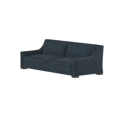 Louis 2 Seater Sofa — Structured Design with Tapered Arms