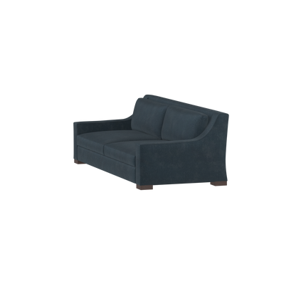 Louis 2 Seater Sofa — Structured Design with Tapered Arms