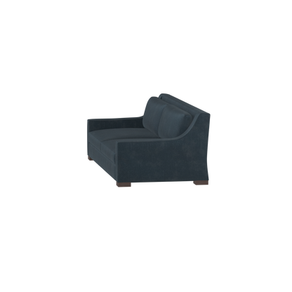 Louis 2 Seater Sofa — Structured Design with Tapered Arms