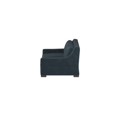 Louis 2 Seater Sofa — Structured Design with Tapered Arms
