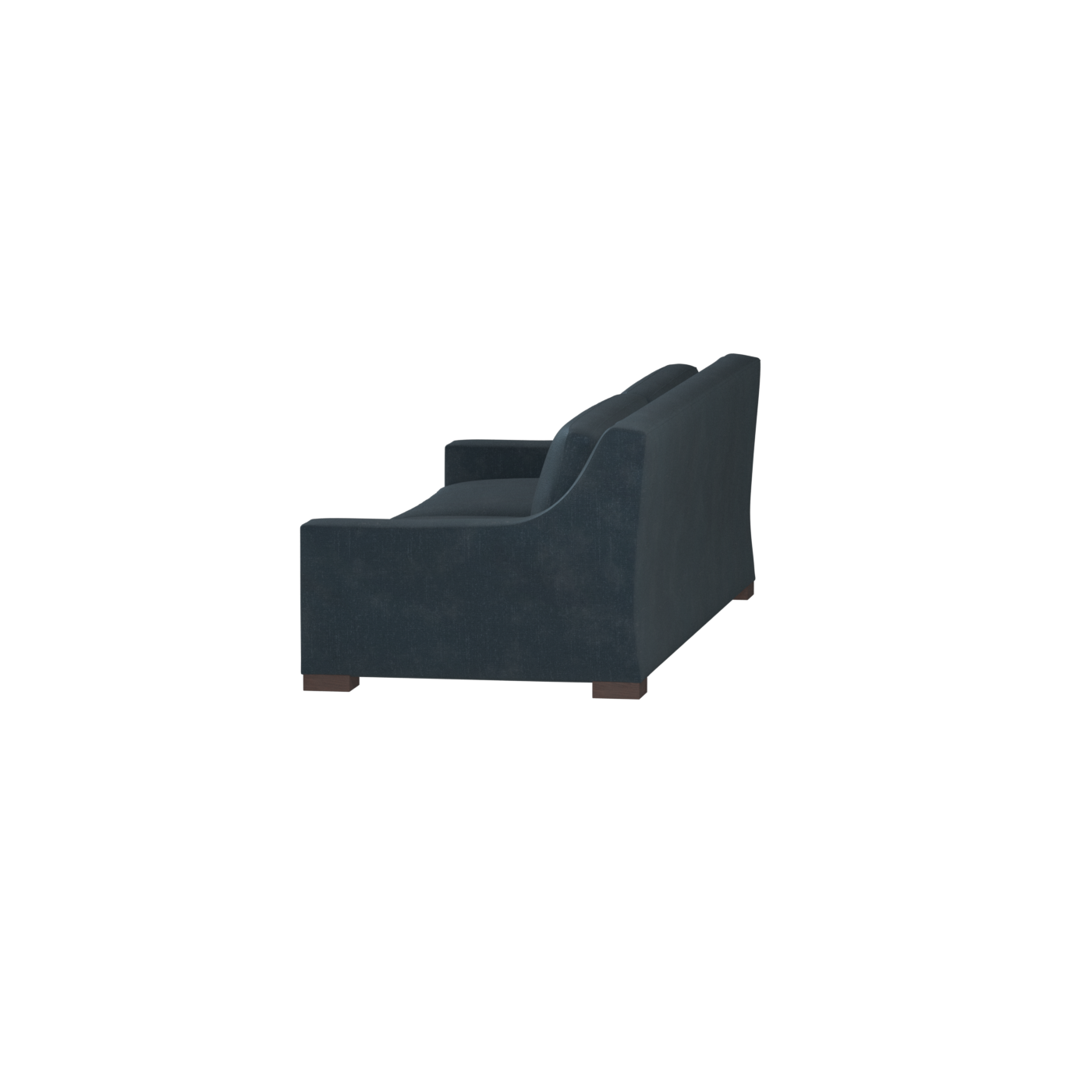 Louis 2 Seater Sofa — Structured Design with Tapered Arms