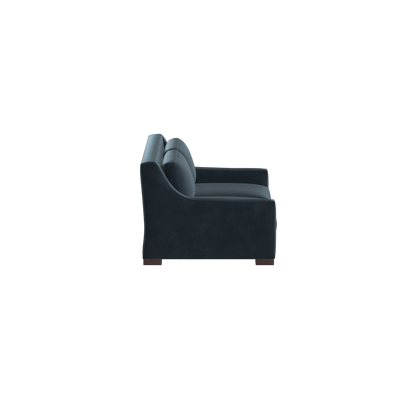 Louis 2 Seater Sofa — Structured Design with Tapered Arms