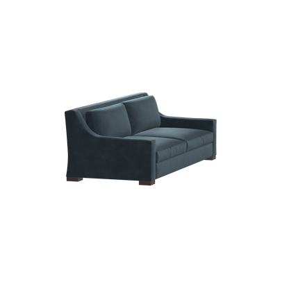 Louis 2 Seater Sofa — Structured Design with Tapered Arms