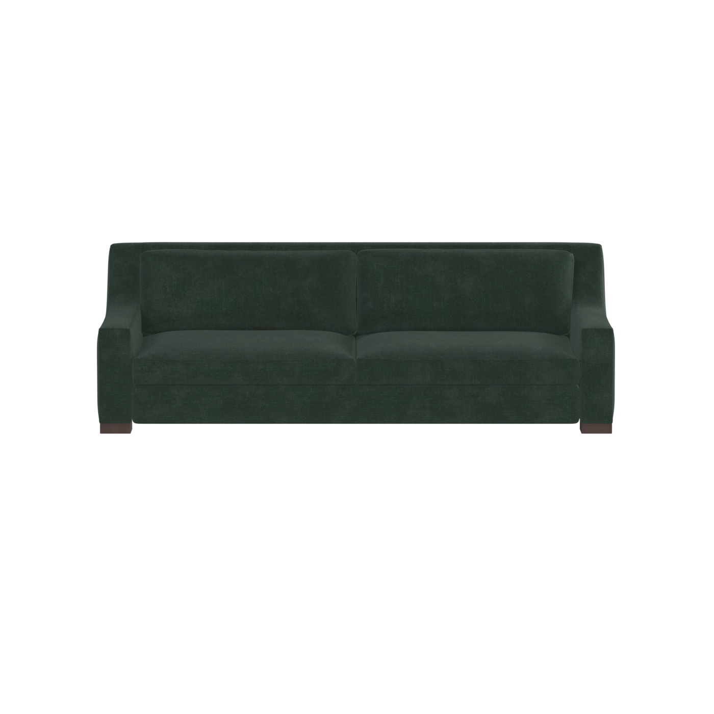 Louis 2 Seater Sofa — Structured Design with Tapered Arms