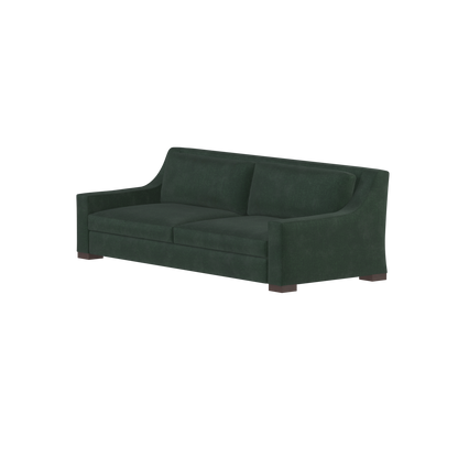Louis 2 Seater Sofa — Structured Design with Tapered Arms