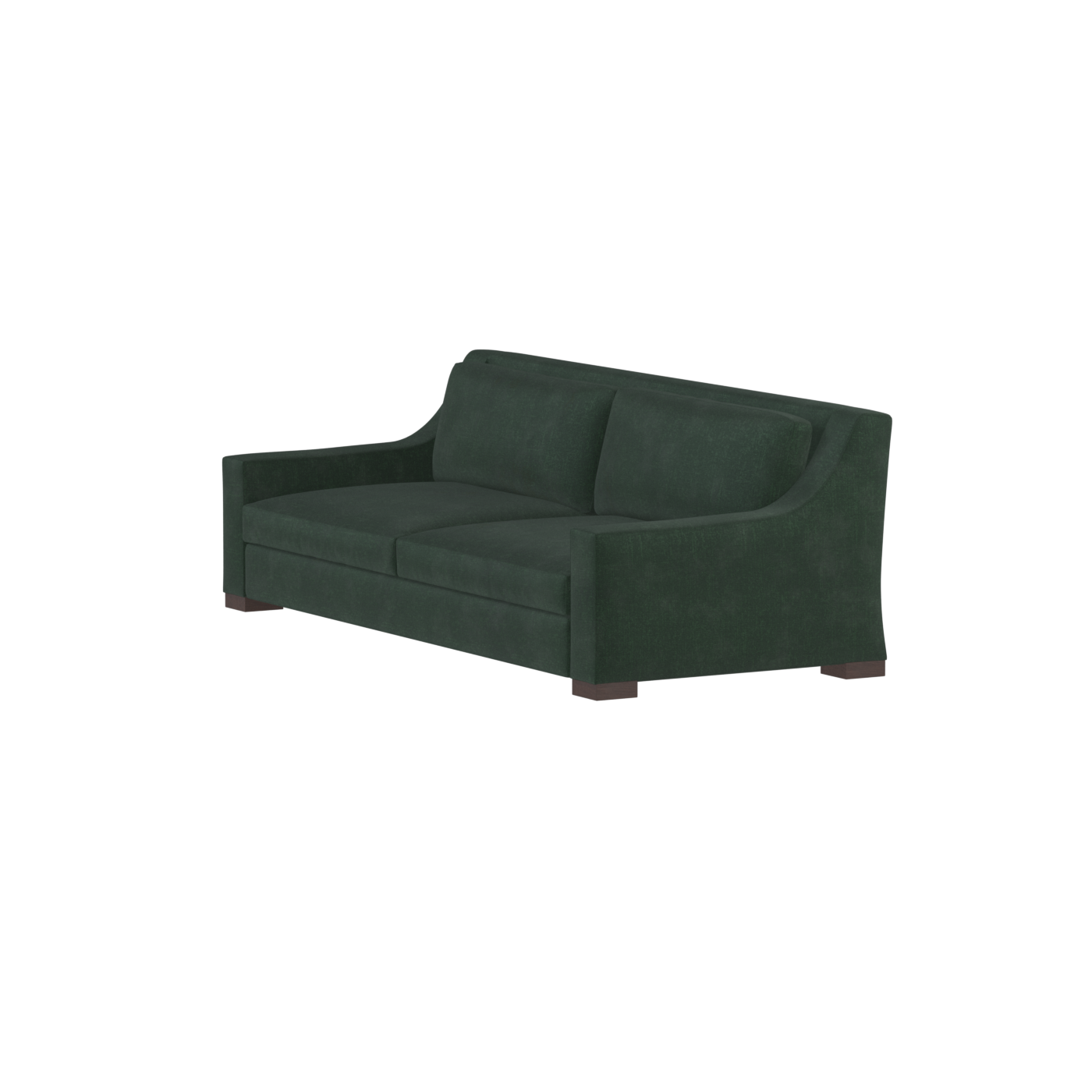 Louis 2 Seater Sofa — Structured Design with Tapered Arms