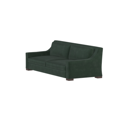Louis 2 Seater Sofa — Structured Design with Tapered Arms