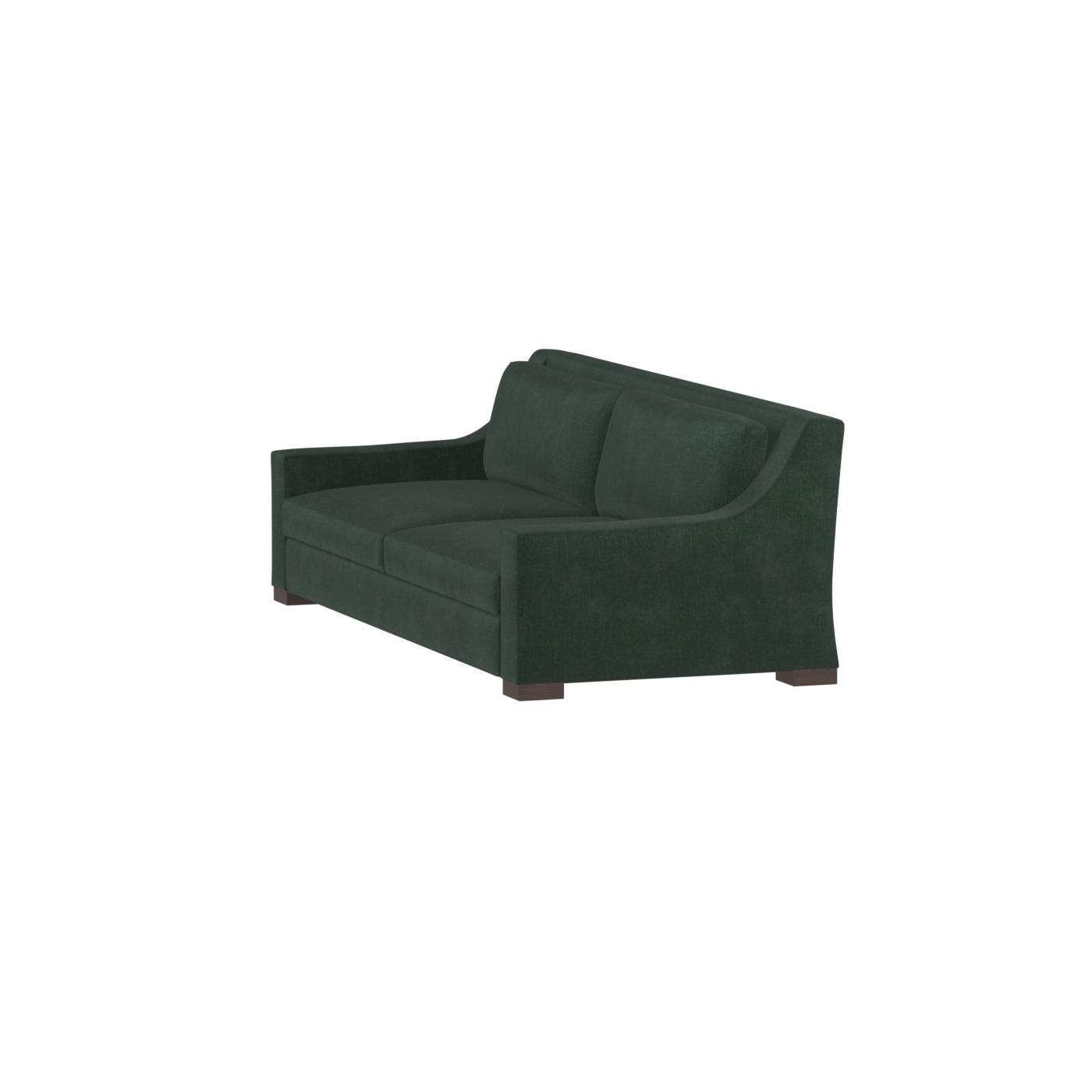 Louis 2 Seater Sofa — Structured Design with Tapered Arms