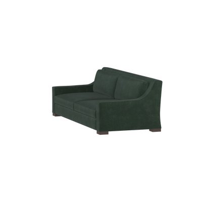 Louis 2 Seater Sofa — Structured Design with Tapered Arms