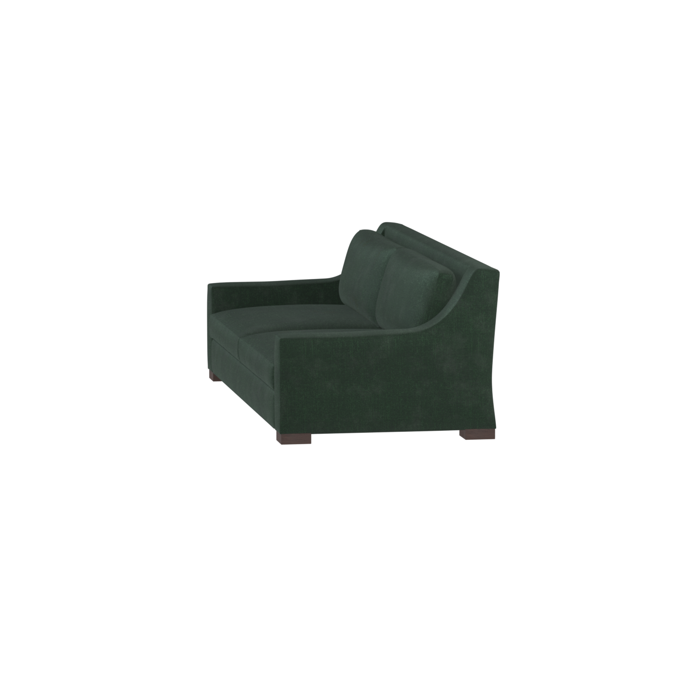 Louis 2 Seater Sofa — Structured Design with Tapered Arms