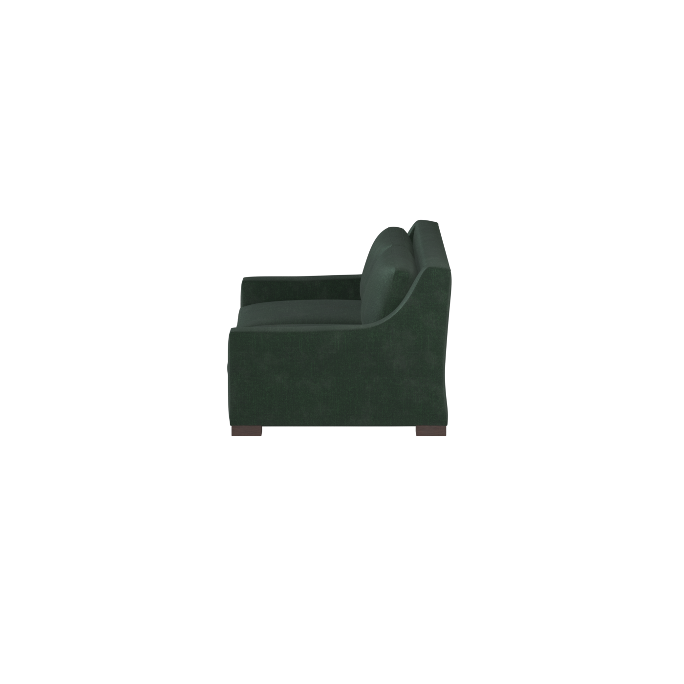 Louis 2 Seater Sofa — Structured Design with Tapered Arms