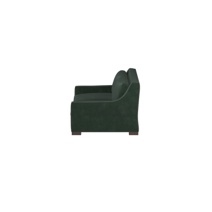 Louis 2 Seater Sofa — Structured Design with Tapered Arms