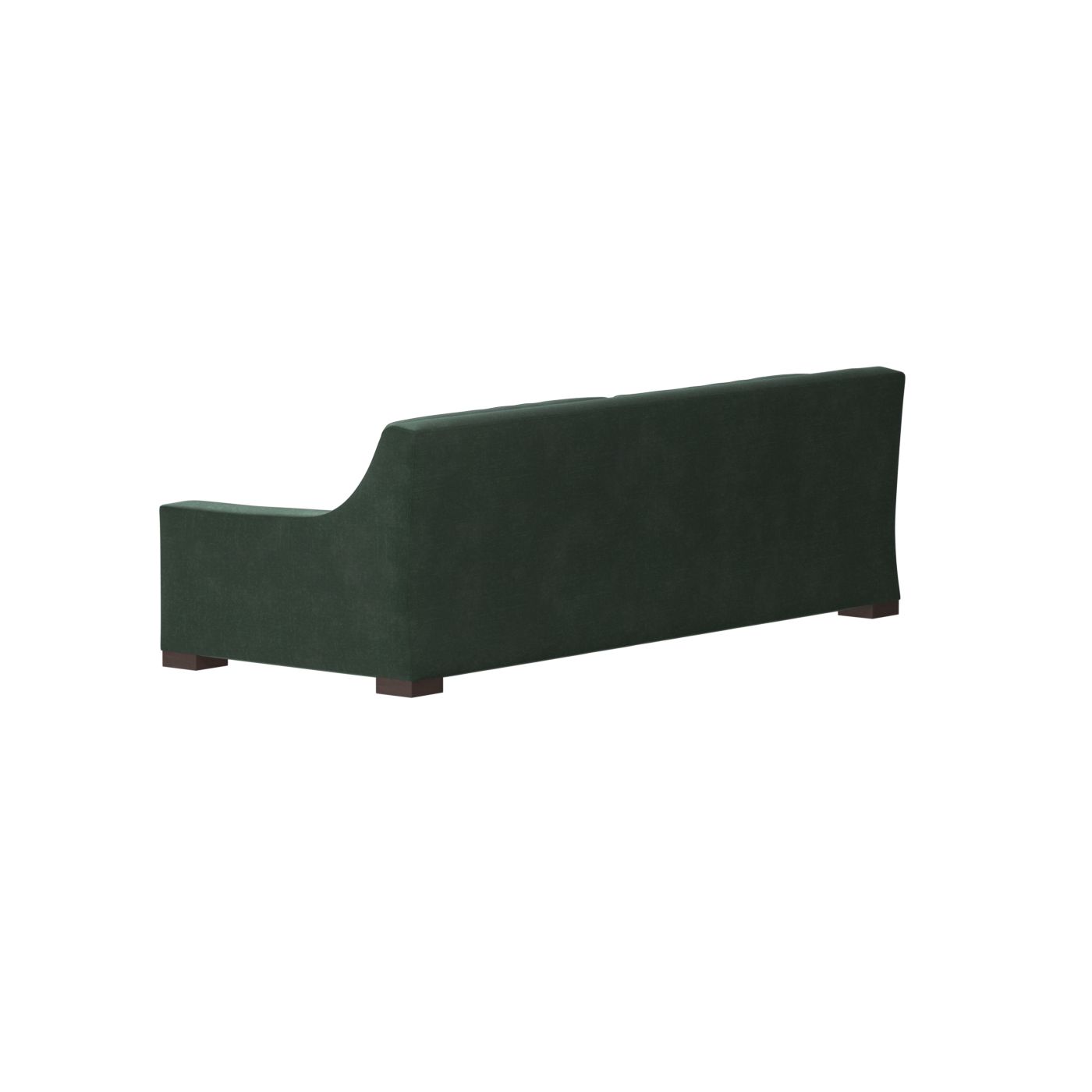 Louis 2 Seater Sofa — Structured Design with Tapered Arms
