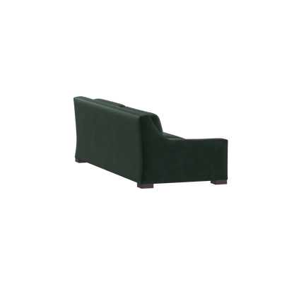 Louis 2 Seater Sofa — Structured Design with Tapered Arms