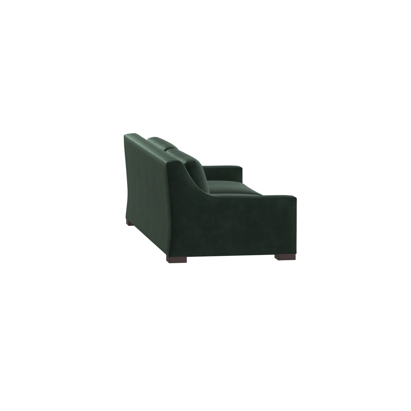 Louis 2 Seater Sofa — Structured Design with Tapered Arms