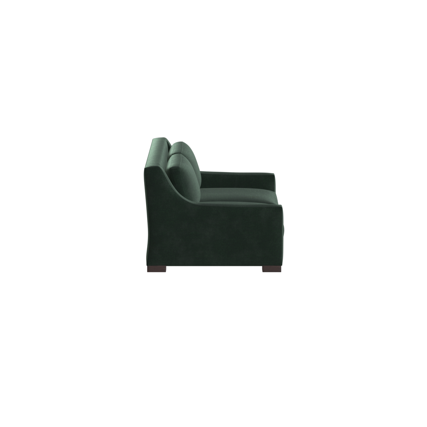 Louis 2 Seater Sofa — Structured Design with Tapered Arms