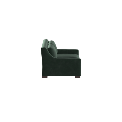 Louis 2 Seater Sofa — Structured Design with Tapered Arms