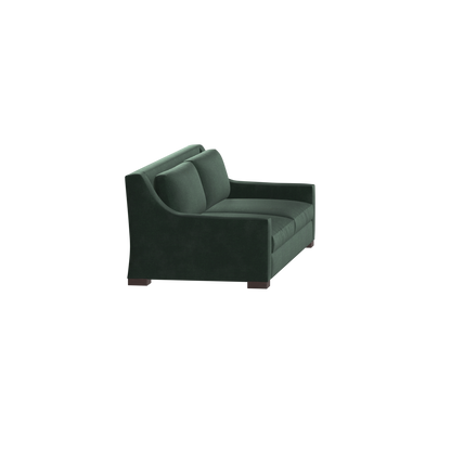 Louis 2 Seater Sofa — Structured Design with Tapered Arms