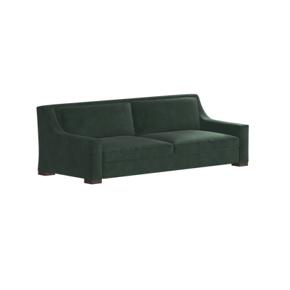 Louis 2 Seater Sofa — Structured Design with Tapered Arms