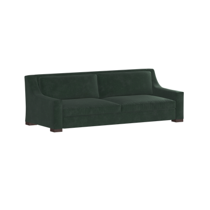 Louis 2 Seater Sofa — Structured Design with Tapered Arms