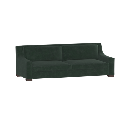 Louis 2 Seater Sofa — Structured Design with Tapered Arms
