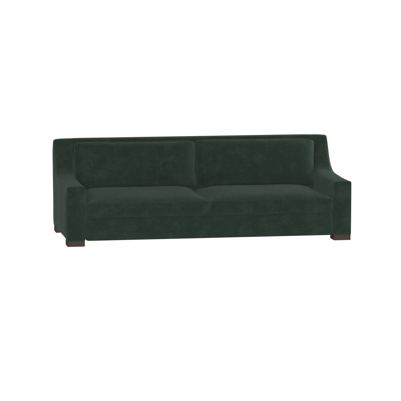 Louis 2 Seater Sofa — Structured Design with Tapered Arms