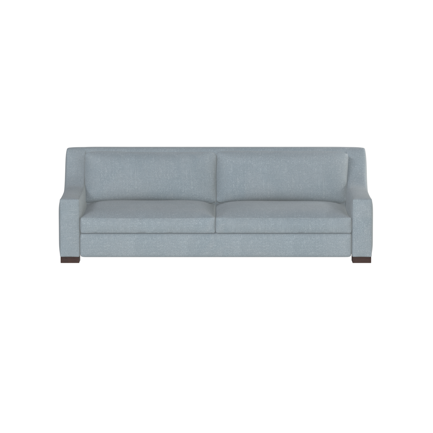 Louis 2 Seater Sofa — Structured Design with Tapered Arms