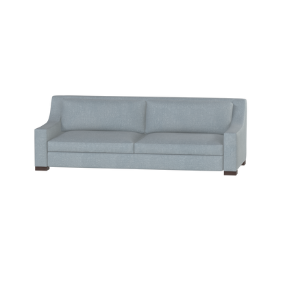 Louis 2 Seater Sofa — Structured Design with Tapered Arms