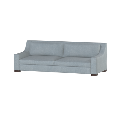 Louis 2 Seater Sofa — Structured Design with Tapered Arms