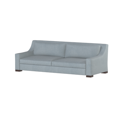 Louis 2 Seater Sofa — Structured Design with Tapered Arms