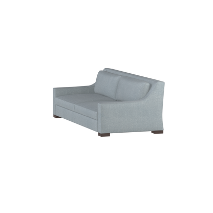 Louis 2 Seater Sofa — Structured Design with Tapered Arms