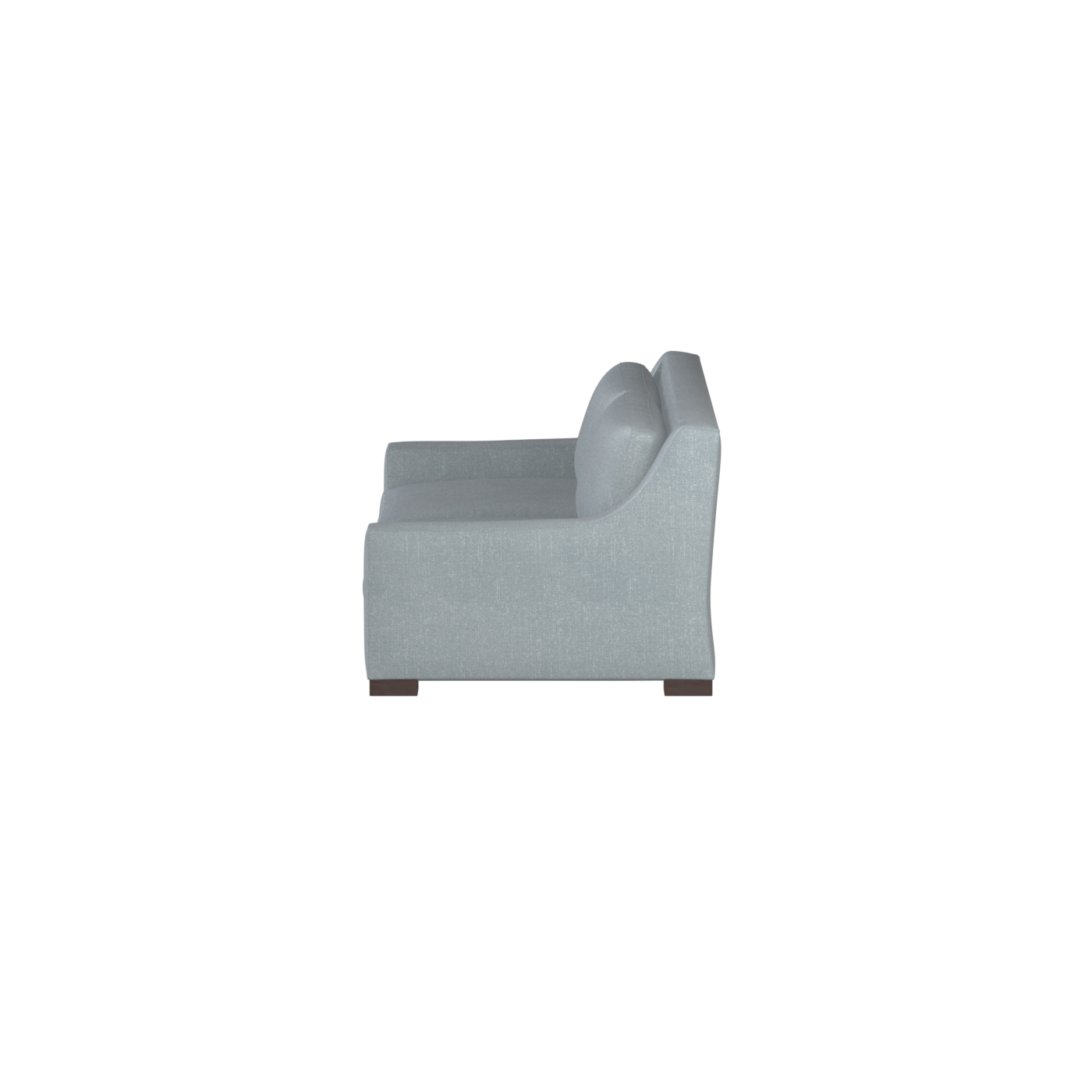 Louis 2 Seater Sofa — Structured Design with Tapered Arms