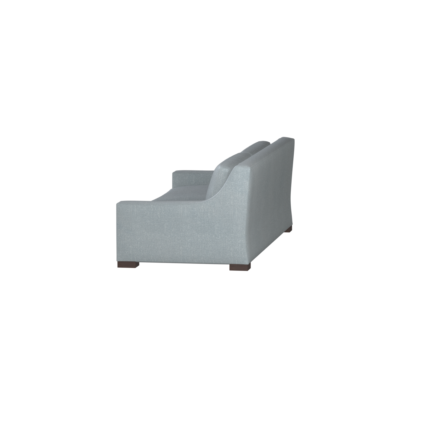 Louis 2 Seater Sofa — Structured Design with Tapered Arms