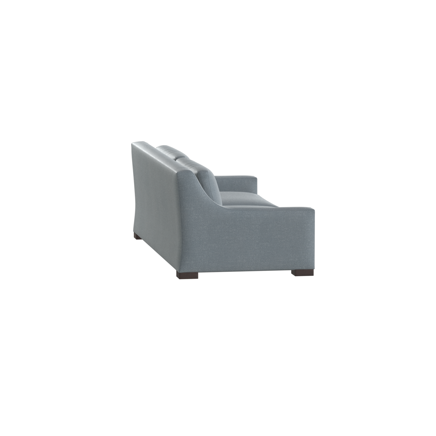 Louis 2 Seater Sofa — Structured Design with Tapered Arms