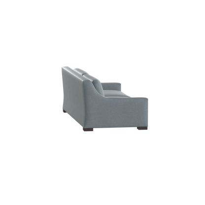 Louis 2 Seater Sofa — Structured Design with Tapered Arms