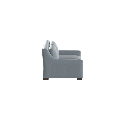 Louis 2 Seater Sofa — Structured Design with Tapered Arms