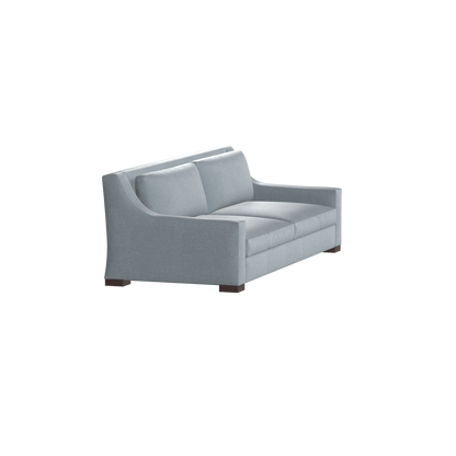 Louis 2 Seater Sofa — Structured Design with Tapered Arms