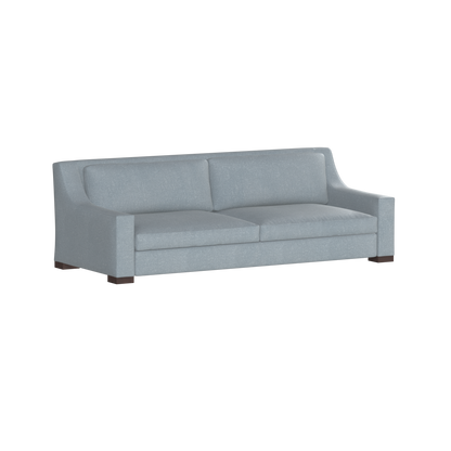 Louis 2 Seater Sofa — Structured Design with Tapered Arms