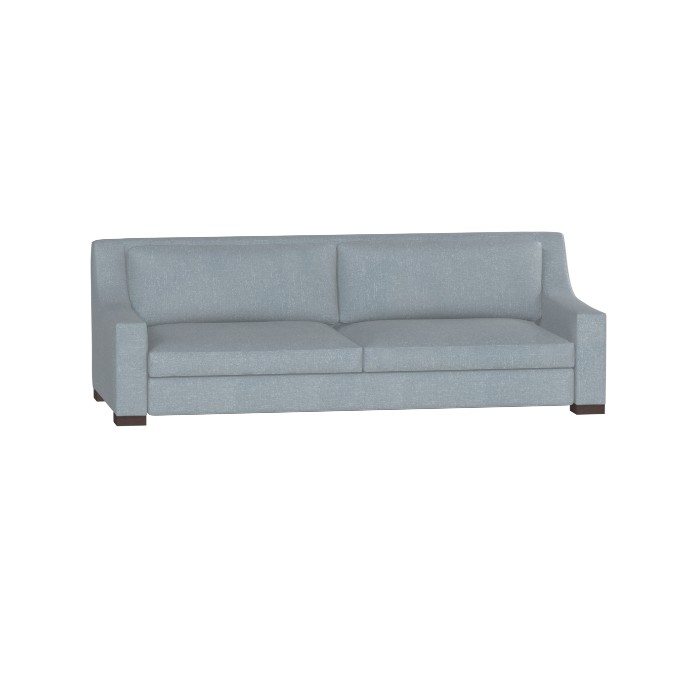 Louis 2 Seater Sofa — Structured Design with Tapered Arms